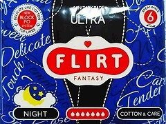 Фото Fantasy Flirt Ultra Night Cotton & Care 6 шт (WKL16C)