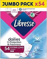 Фото Libresse Dailies V-Protection & Freshness Extra Long 54 шт