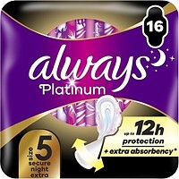 Фото Always Platinum Secure Night Extra 16 шт