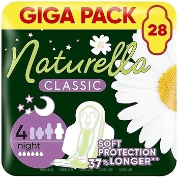 Фото Naturella Classic Night 28 шт