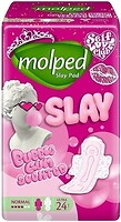 Фото Molped Slay Pad Buble Gum Scented Normal 24 шт