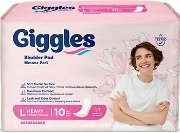 Фото Giggles Bladder Pad L 10 шт
