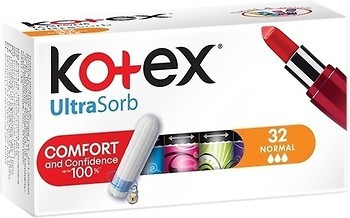 Фото Kotex UltraSorb Normal 32 шт