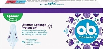 Фото O.B. Extra Protect Super+ Comfort 16 шт