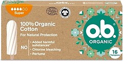 Фото O.B. Organic Super 16 шт