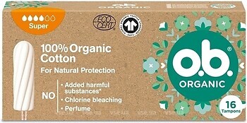 Фото O.B. Organic Super 16 шт