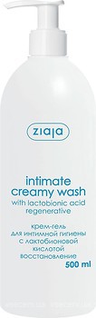 Фото Ziaja крем-гель для інтимної гігієни з лактобіоновою кислотою 500 мл