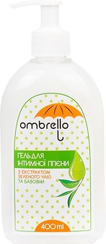 Фото Ombrello гель для інтимної гігієни з екстрактом зеленого чаю і бавовни 400 мл