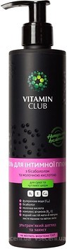 Фото Vitamin Club гель для інтимної гігієни з бісабололом і молочною кислотою 250 мл