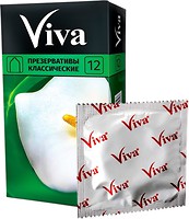 Фото Viva Класичні презервативи 12 шт