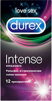 Фото Durex Intense Orgasmic презервативи латексні з силіконовою змазкою 12 шт