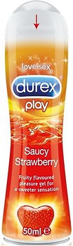 Фото Durex Play Saucy Strawberry інтимний гель-змазка 50 мл