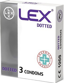 Фото LEX Dotted презервативи 3 шт