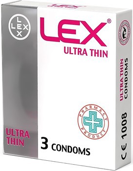 Фото LEX Ultra Thin презервативи 3 шт