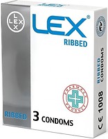 Фото LEX Ribbed презервативи 3 шт