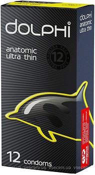 Фото Dolphi Anatomic Ultra Thin презервативи 12 шт