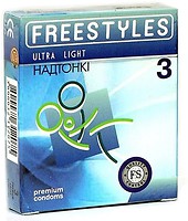 Фото Freestyles Ultra Light презервативи 3 шт
