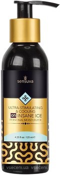 Фото Sensuva Ultra-Stimulating On Insane Ice інтимний гель-змазка 125 мл