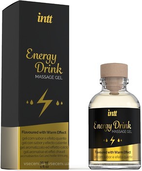 Фото Intt Energy Drink інтимний гель-змазка 30 мл