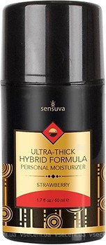 Фото Sensuva Ultra-Thick Hybrid Formula Strawberry інтимний гель-змазка 50 мл