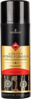 Фото Sensuva Ultra-Thick Hybrid Formula Strawberry інтимний гель-змазка 100 мл