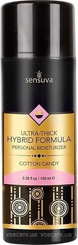 Фото Sensuva Ultra-Thick Hybrid Formula Cotton Candy інтимний гель-змазка 100 мл