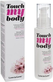 Фото Love to Love Touch My Body Cherry Blossom інтимний гель-змазка 100 мл