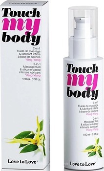 Фото Love to Love Touch My Body Ylang-Ylang інтимний гель-змазка 100 мл
