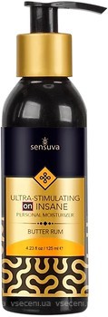 Фото Sensuva Ultra-Stimulating On Insane Butter Rum інтимний гель-змазка 125 мл