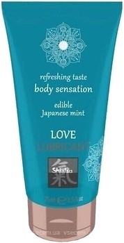 Фото Shiatsu Love Japanese Mint інтимний гель-змазка 75 мл