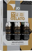 Фото System Jo Limited Edition Tri-Me Triple Pack Gelato набір інтимний гель-змазка 3x30 мл