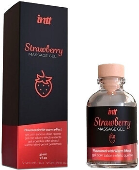Фото Intt Strawberry інтимна гель-змазка 30 мл