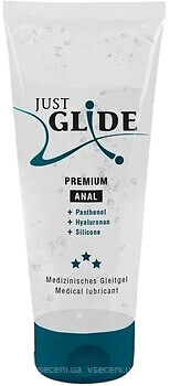 Фото Just Glide Premium Anal інтимна гель-змазка 200 мл