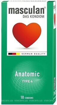 Фото Masculan Anatomic презервативи 10 шт