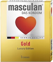 Фото Masculan Gold презервативи 3 шт