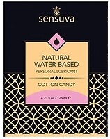 Фото Sensuva Natural Water-Based Cotton Candy інтимна гель-змазка 6 мл