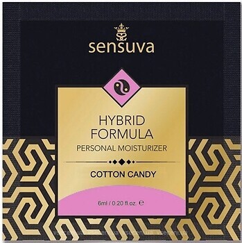 Фото Sensuva Hybrid Formula Cotton Candy інтимна гель-змазка 6 мл