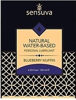 Фото Sensuva Natural Water-Based Blueberry Muffin интимная гель-смазка 6 мл