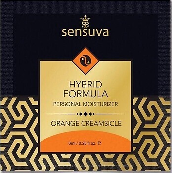 Фото Sensuva Hybrid Formula Orange Creamsicle інтимна гель-змазка 6 мл