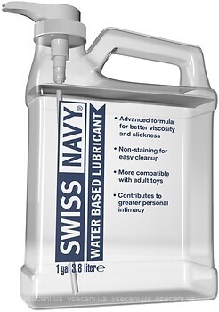 Фото Swiss Navy Water-Based інтимна гель-змазка 3.8 мл