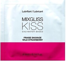 Фото MixGliss Kiss Wild Strawberry інтимна гель-змазка 4 мл