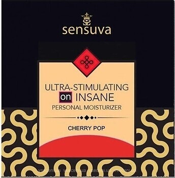 Фото Sensuva Ultra-Stimulating On Insane Cherry Pop інтимна гель-змазка 6 мл