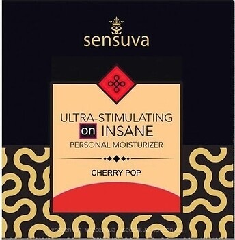 Фото Sensuva Ultra-Stimulating On Insane Cherry Pop интимная гель-смазка 6 мл