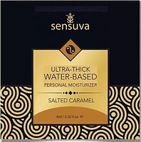 Фото Sensuva Ultra-Thick Water-Based Salted Caramel інтимна гель-змазка 6 мл