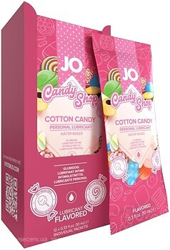 Фото System Jo Candy Shop Cotton Candy інтимна гель-змазка 12x 10 мл