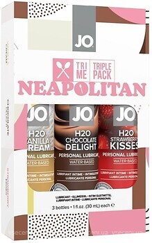 Фото System Jo Limited Edition Tri-Me Triple Pack Neapolitan интимная гель-смазка 3x 30 мл