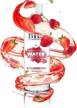 Фото MAI BTB Water Strawberry Flavored интимная гель-смазка 250 мл