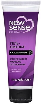 Фото New Sence Lubricant інтимна гель-змазка з силіконом 100 мл