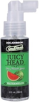 Фото Doc Johnson GoodHead Juicy Head Dry Mouth Spray Watermelon інтимна гель-змазка 59 мл