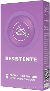 Фото Love Match Resistente презерватив 6 шт